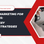 Real estate agent using digital marketing tools