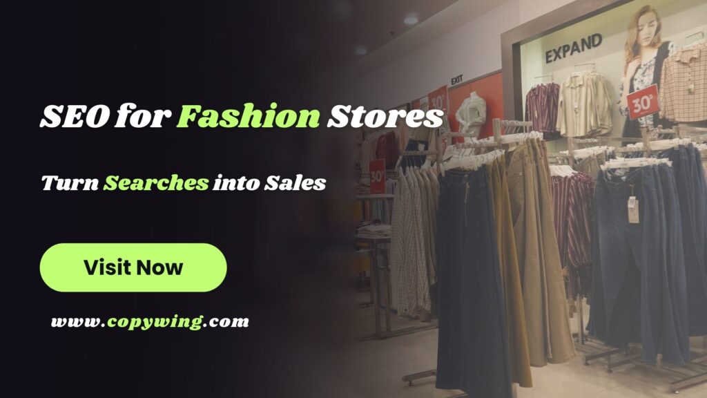 SEO for fashion stores