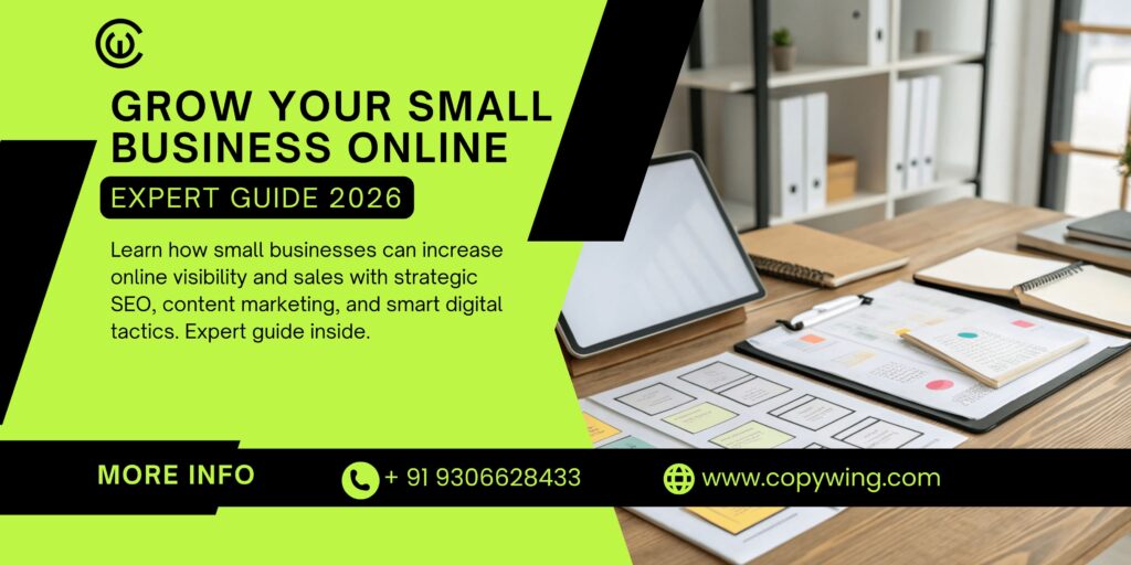 Small business online growth