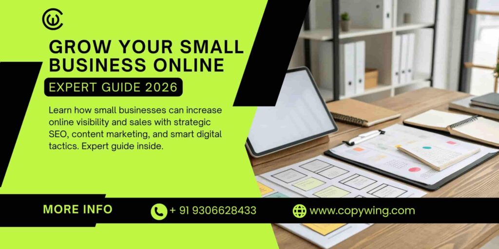 Small business online growth