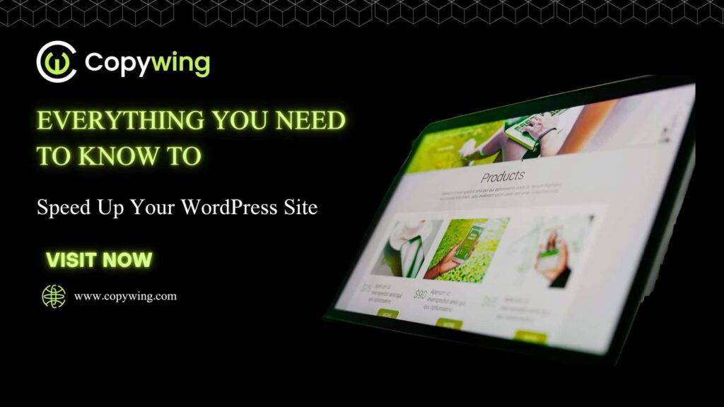 speed up WordPress website