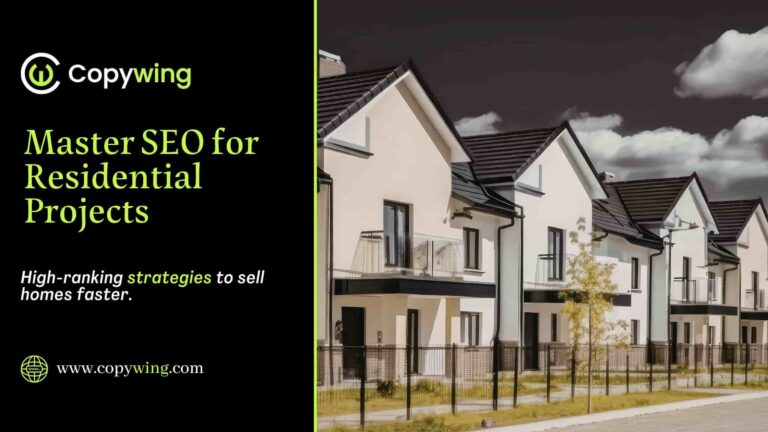 SEO for residential projects