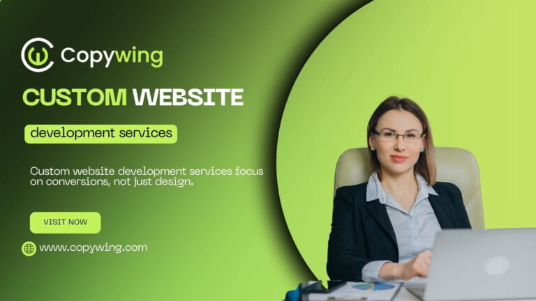 custom website development services