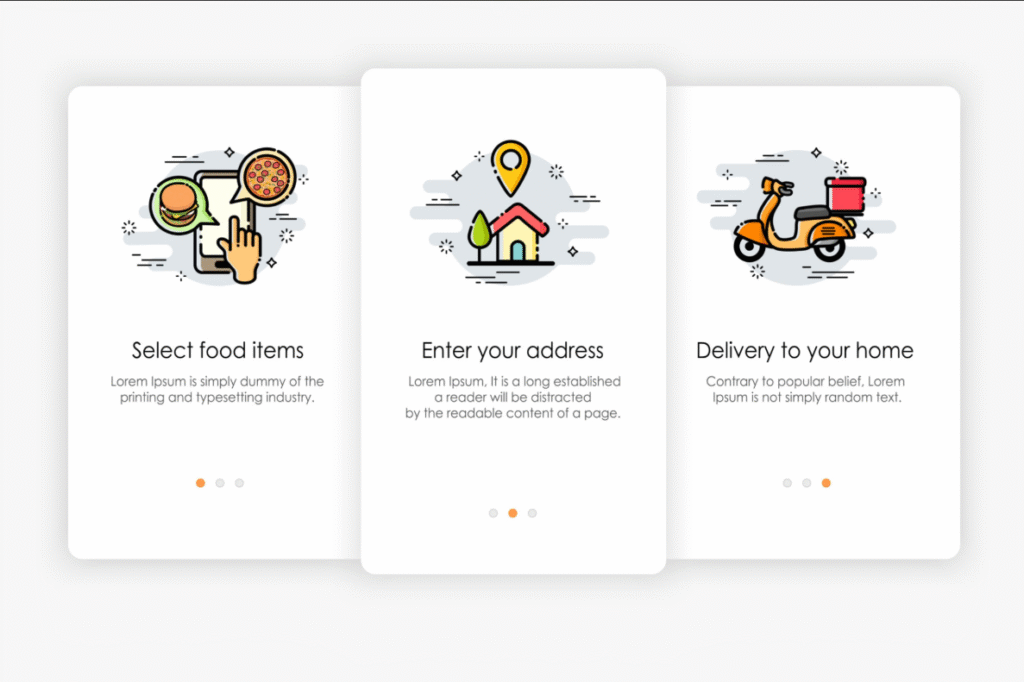 food delivery app